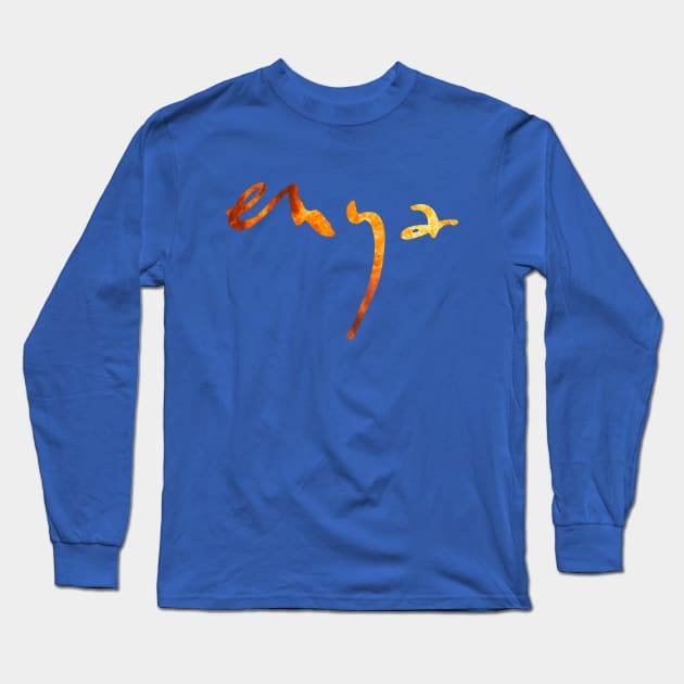 Queen Enya Drummer Long Sleeve T-Shirt by nurziashan